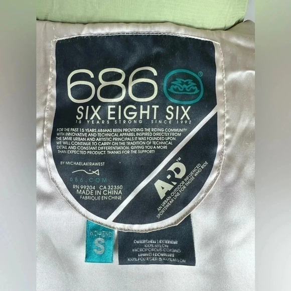 686 Urban-Outdoor Sportswear Women’s Quilted Jacket Coat in Olive Green … - Picture 13 of 16